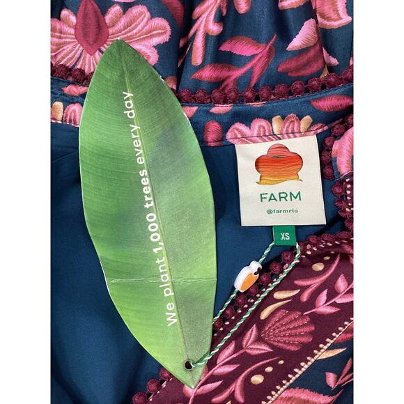 FARM Rio Multicolor Floral Maxi Dress - Picture 4 of 4